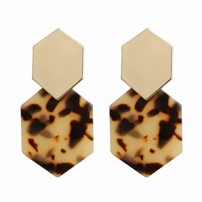 Acrylic Clip-On Earrings for Women Pantefa