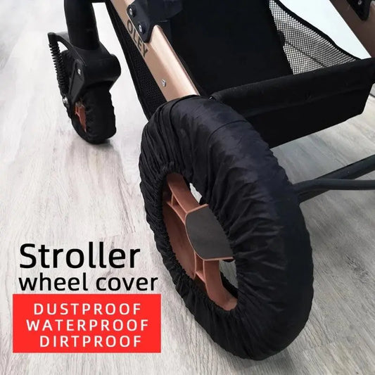 Pram Guard: Dustproof Wheel Covers for Baby Stroller & Wheelchair" Pantefa