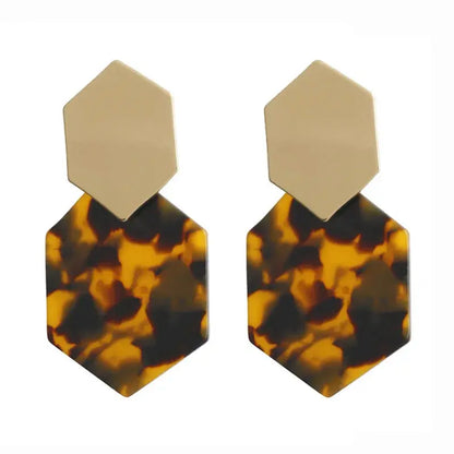 Acrylic Clip-On Earrings for Women Pantefa