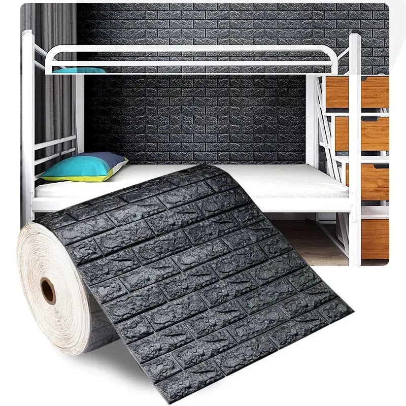 Self-Adhesive 3D Antique Brick Wallpaper Pantefa