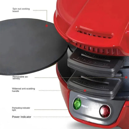 Portable Toasted Sandwich Maker with Egg Cooker Pantefa