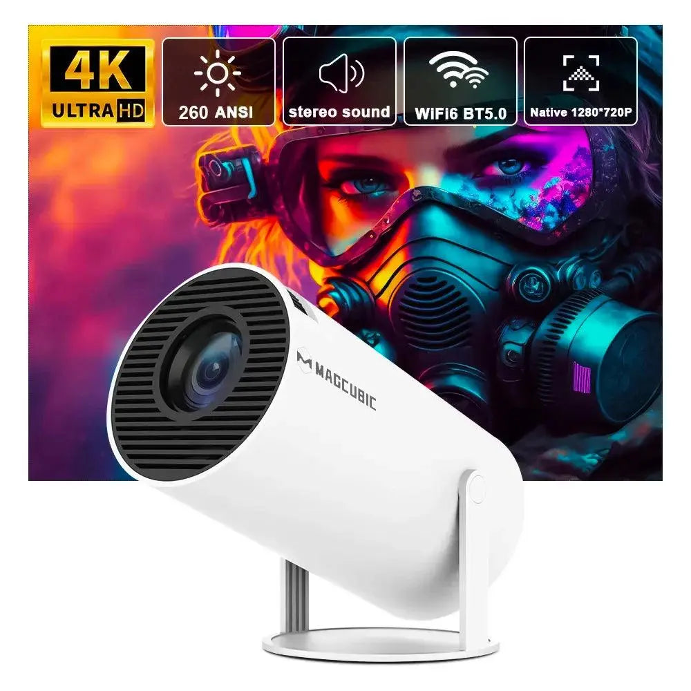 Transpeed 4K WiFi6 Android 11 Projector Pantefa