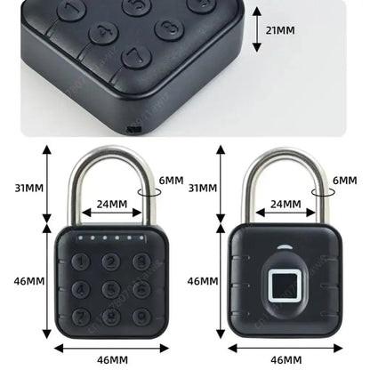 Fingerprint Padlock Pantefa