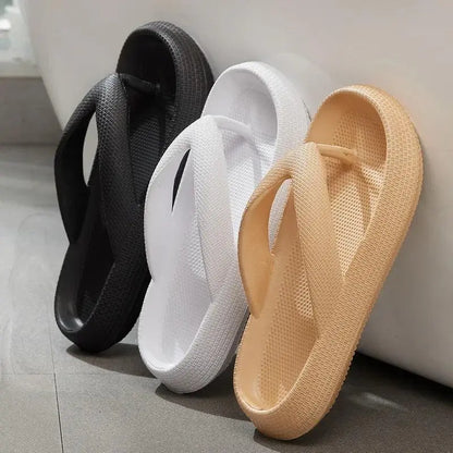 Cloud Comfort Non-Slip Slippers - Summer Indoor & Outdoor Flip Flops Pantefa