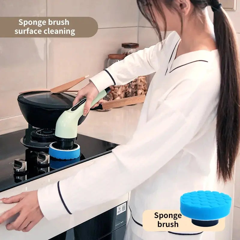 9-in-1 Electric Spin Cleaning Brush Pantefa