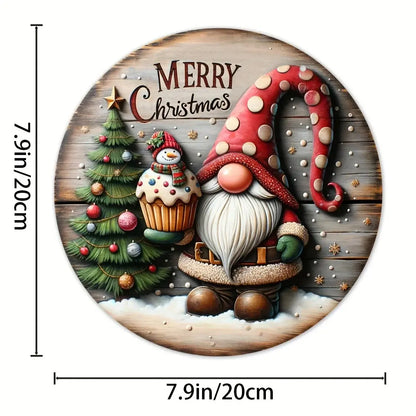 1pc Christmas Decorations Wooden Sign Pantefa