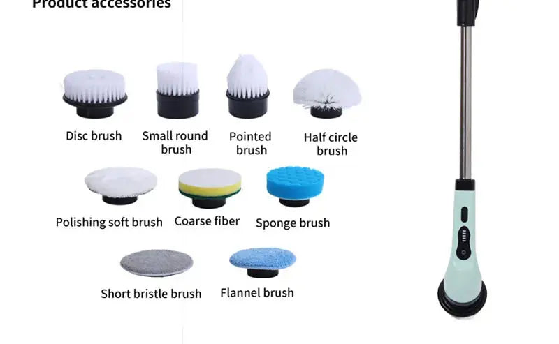 9-in-1 Electric Spin Cleaning Brush Pantefa