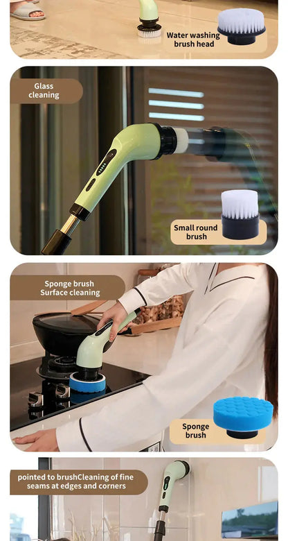 9-in-1 Electric Spin Cleaning Brush Pantefa