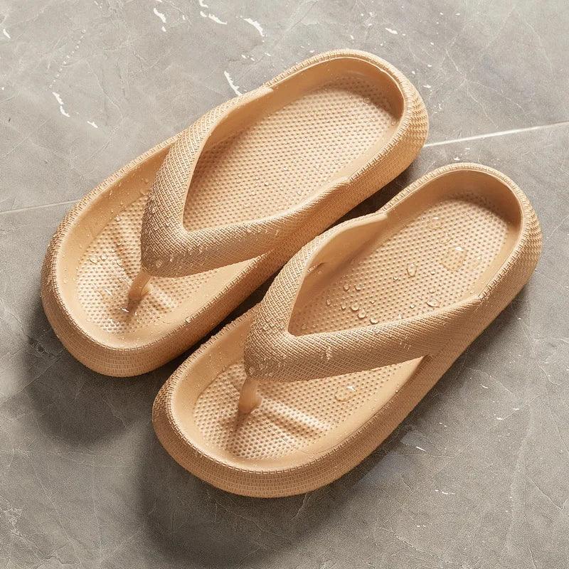 Cloud Comfort Non-Slip Slippers - Summer Indoor & Outdoor Flip Flops Pantefa