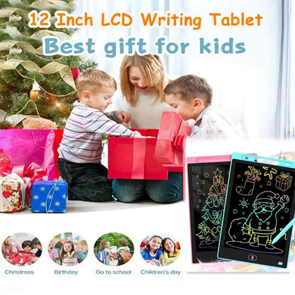 12 Inch Colour LCD Writing Tablet for Kids – Handwriting Pad & Drawing Board, Perfect Gift for Children Pantefa